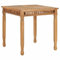 ARKEM Garten-Esstisch Terrassentisch Dining Table Tisch Outdoor GartenmöBel Gartentisch Wetterfest 80x80x80 cm Massivholz Teak