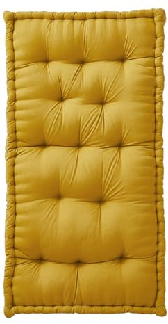 VERTBAUDET Matelas de Sol Style futon Moutarde 60X120