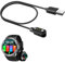 MBROS Compatible avec câble USB compatible pour Blackview Smartwatch Montre Homme 1.39 W50 (Noir)