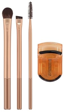 Real Techniques Starlit Gaze Eye + Lash Kit, 4 Piece Limited Edition Gift Set Set