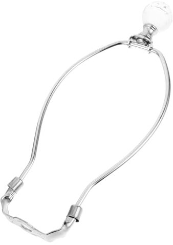 Homoyoyo Legierung Glas Lampenschirm Harfe Lampe Halterung Lampenschirm Rahmen Für Beleuchtung