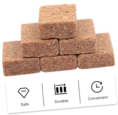 HANABASS 50 Bloques De Combustión Diseño Simple Prácticos y Seguros para Acampar