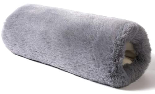 Zasdvn Manchon Chauffe-Mains, Manchon Chauffe-Mains Avec Tour De Cou Et Peluche De Poche, Chauffe-Mains Pour Femme, Manchons Pour Réchauffer Les Mains En Hiver, Manchon En Fausse Fourrure Insolite