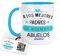 Kembilove Tazas abuelos | Dia del padre | Regalo dia del padre abuelo | Regalo abuelo cumpleaños | tazas originales | Vais a ser abuelos (Modelo 4)