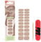 Mylee Gel Nail Wraps – 10 Pre-Cured Gel Stickers for Instant Mani – No Lamp Needed, Chip-Resistant, Glossy Finish, Lasts Up to 14 Days – Easy to Apply, Vegan & Cruelty-Free (0034 - Cozy Nights)