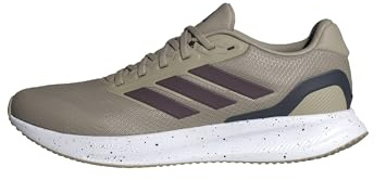 Adidas Mens Run Falcon 5, Wonder Cargo/Maroon/Black, 14