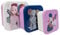 My sweety pop – Juego de 3 cajas de merienda de la Reine des Neiges – Almuerzo apilable 11,5 cm – Niño – Guardería, guardería, guardería, escuela, vacaciones, color morado y blanco