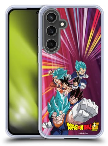 Head Case Designs Offizielle Dragon Ball Super Vegito Future Trunks Arc Charaktere Gelhülle [Militärischer Schutzgrad] Kompatibel Mit Samsung Galaxy S24 FE Und Kompatibel Mit MagSafe