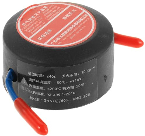 Garneck Extincteur Automatique de Moteur pour Véhicule 10g Aérosol Auto-activant Adhésif, Compact, Extincteur Chimique Portable pour Voiture, Camion, Garage et Domicile