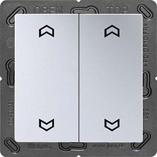 Jung ENOA595MPAL Eno Funk Wandsender 4 Kanal mit Symbol Pfeil
