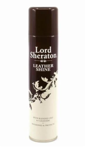 Lord Sheraton Leather Shine 300ml – Easy-Use Leather Cleaner & Polish – Cleans, Protects & Restores a Natural Shine with No Buffing