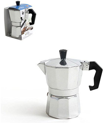 San Ignacio CAFETERA 3 Servicios Classic, Aluminio, Cromado