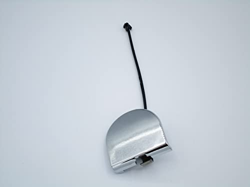 Tappo Coprigancio Traino Compatibile con Fiat 500 Cinquecento dal 2007 Posteriore Cromato Nuovo