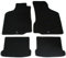 AD Tuning HG2164 Velours Fußmatten Set (4-teilig) Schwarz Passform Autoteppiche