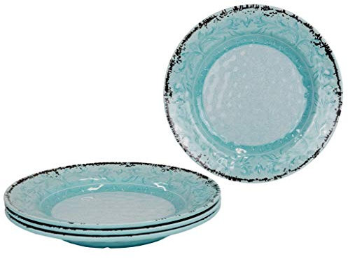 Gimex Tellerset tief 4-tlg. Azur Line Opal