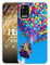 Sunrive Kompatibel mit LG K52 Hülle Silikon, Transparent Handyhülle Schutzhülle Etui Case (Q Ballon)+Gratis Universal Eingabestift MEHRWEG