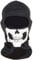 Black Sugar Unisex Ghost Sturmhaube Totenkopf Schwarz Totenkopf Rot Blau Vollmaske Winddicht Staubdicht Fahrrad Motorrad Biker Halloween Cosplay Party Radfahren Wandern Skifahren Polyester, weiß, One