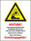 Schild I Warn-Kombischild CO²-Feuerlöscher - Löschen d.Türspalt, ISO, Kunststoff, 300x400mm