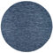 Paco Home Outdoor Teppich Flachgewebe Sisaloptik Modern Einfarbig meliert wetterfest & pflegeleicht Küchenteppich Ideal für Terrasse Balkon Garten Meliert Einfarbig, Grösse:160 cm Rund, Farbe:Blau