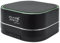 Manhattan Sound Science Metallic LED Bluetooth®-Lautsprecher, Schwarz