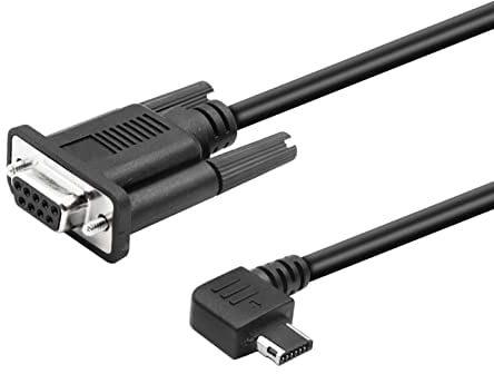 YACSEJAO 2M USB to Serial Cable - DB9 Male to Female Adapter for Serial Devices