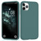 HGH für iPhone 11 Pro Max Hülle Silikon, Handyhülle für iPhone 11 Pro Max Ultra Dünn Rundumschutz mit Weichem Microfiber-Innenfutter kameraschutz Schutzhülle für iPhone 11 Pro Max Tannennadel Grün