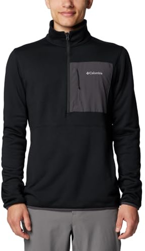 Columbia Herren Hike Half Zip II, Schwarz, L