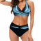 DondPO Bikinihose Damen Schwarz Badeanzug Mit Bein 170 Mit Schwimmhilfe Tankini Große Größen Lunte Bikini Einlagen Push Up Wasserfest