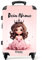 NoBoringSuitcases.com Kinderkoffer, Reisekoffer Personalisiert, Kinderkoffer Mädchen, Koffer Groß, Koffer Kinder, TSA Schloss, Koffer Pink, Mittelgroß, Koffer Mittelgroß (Prinzessin - Rosa 67 cm-72 L)