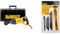 DEWALT DWE305PK-QS Scie sabre filaire - 1100W - Spéciale applications difficiles & Coffret de 8 Lames de Scie Sabre XR Runtime pour la Coupe du Bois et du Métal 152-230mm DT99551-QZ