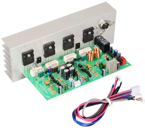 Ruuizksa PMX-300W Verstärkerplatine 2SA1943/C5200 300 W + 300 W mit Temperaturregelung 2.0-Kanal-HiFi-Musikverstärker Audio