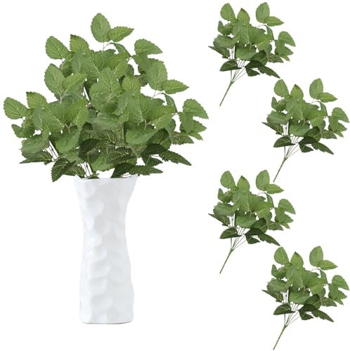 astylishome Outdoor Artificial Plants Fake Plants Artificial Plants for Home Decor Indoor Faux Green Leaf Plant for Desk Shelf Office Room Decoration 2902