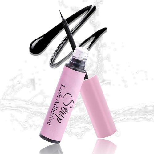 Colle à cils 5ml Free Strip colle à cils avec pinceau de précision Les Sans Latex noir séchage rapide longue durée