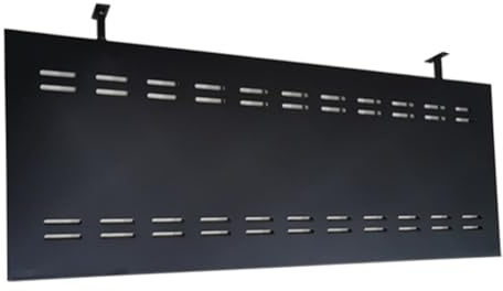 Sichtschutz unter dem Schreibtisch für Sitz-Steh-Arbeitsplätze, 108 x 39,9 cm, Heimbüro-Trennwand, doppelter Verwendungszweck, Möbel-Trennwand, niedriger Zaun