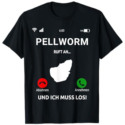 Pellworm Ruft An Nordfriesische Insel Urlaub Nordsee T-Shirt