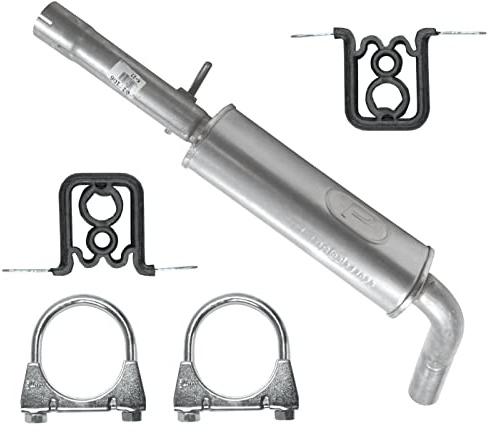 POLMOstrow Auspuff für Audi A3 8L 1996-2003 | Mitteltopf, Motoren: 1.8 T | Fließheck
