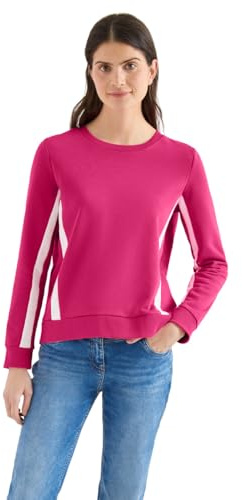 Cecil Damen Sweatshirt mit Colorblock Details