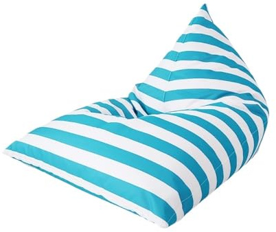 BFLCWSTD Sitzsackbezug Bezug for Sitzsack im Freien, Schwimmbeckenliege, ohne Füllung! Sie müssen selbst kaufen(Sky Blue)