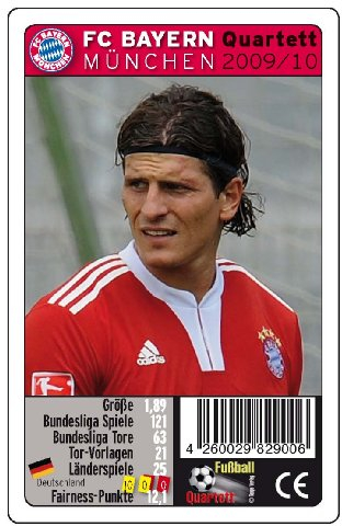 Teepe 29006 - FC Bayern München Quartett 09/10