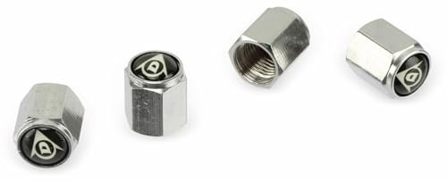 DUNLOP Vehicle 871125241775 Set Ventilkappen Silber