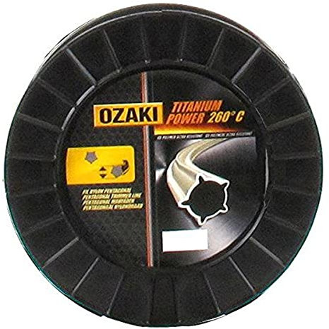 Greenstar 3946 Ozaki Titanium Power - Bobina de hilo (3 mm x 186 m)