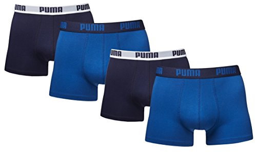 PUMA Boxershort Basic 4er Pack, True Blue (420), S