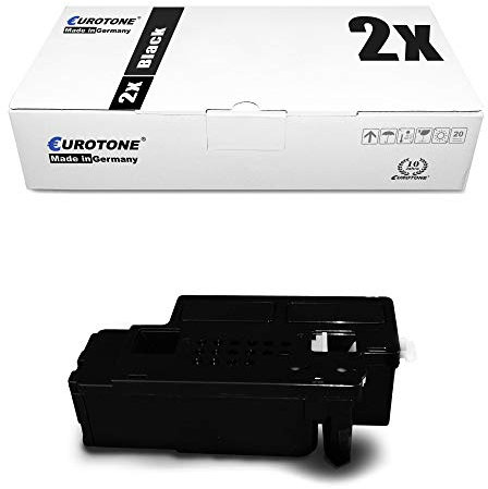 2X Eurotone Toner für Xerox Workcentre 6025 6027 ersetzt 106R02759 106R2759 Black