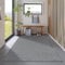 Carpetsale24 Läufer Teppich 80x150 cm Grau, Kurzflor, Einfarbig, Modern, Rechteckig, rutschfest, Pflegeleicht, Flurteppich für Küche, Diele, Wohnbereich