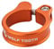 Wolf Tooth | Seat Post Clamp 34.9mm | Orange | Precision-Engineered Bike Seat Clamp to securely Hold Your seat Post - Lightweight 6061 Aluminium Bike Seat Post Clamp