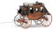 Fascinations MMS189 Metal Earth Metallbausätze - Postkutsche Wild West Stagecoach, lasergeschnittener 3D-Konstruktionsbausatz, 3D Metall Puzzle, DIY Modellbausatz mit 3 Metallplatinen, ab 14 Jahre