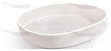 fade Professioneller Teller Gourmet CONVIVIO Grey Porzellan Qualität Extra Fondo 25 cm