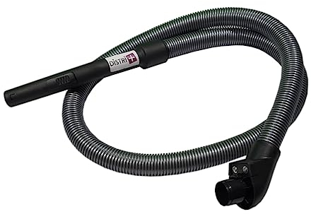 Distri+ - Tubo completo per aspirapolvere Miele S300 (Serie), S400 (Serie), S301i, S310i, S311i, S312i, S313i, S315i, ecc. - Lunghezza: 1,8 m - Diametro: 35 mm