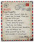 Augproveshak Decke Mit Personalisierter Nachricht Und Buchstaben, Bequeme Fleece-Decke, Letter Letters to My Daughter Express Love Blanket for Birthday Christmas Thanksgiving Graduation