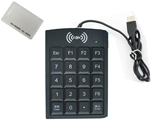 RFID 125Khz EMID USB-Kartenleser mit Zahlen-Tastatur Play und Plug